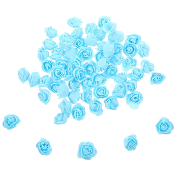 WHAMVOX  200 Pcs Bouquet Mini Foam Roses Bulk Bear Flower Head Artificial