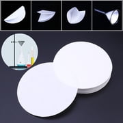 Luxshiny Whamvox 200Pcs Premium Qualitative Filter Paper for Lab Experiments White
