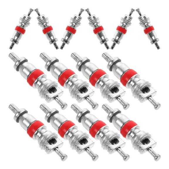 SEWCHICS 200-Piece Zinc Alloy Valve Stem Cores for Vehicle Tire Repair and Leak Prevention, Tire Valve Replacement Parts