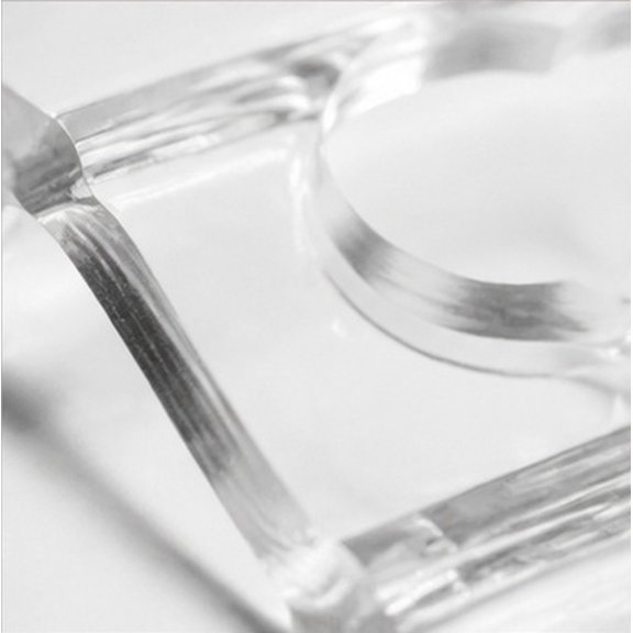 WHAMVOX 20Pcs Universal Frame Hanger Hooks Transparent Acrylic For Display Solutions Compact