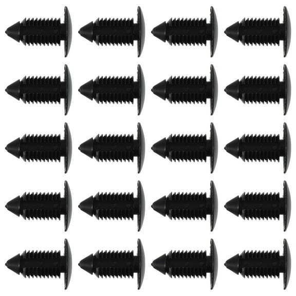 WHAMVOX 20pcs Plastic Car Door Trim Clips Vehicle Trim Fasteners Easy Install Bumper Shield Retainer Clips Universal Auto Trim Fasteners for Car Accessories