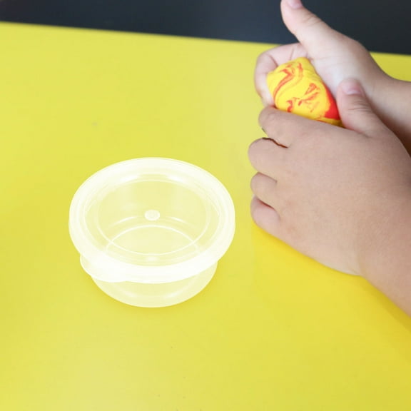 WHAMVOX 20pcs Portable Mini Storage Box Organizer Clear Containers Clay Container Storage Bucket Mini Transparent Box For Clay Beads Small Items