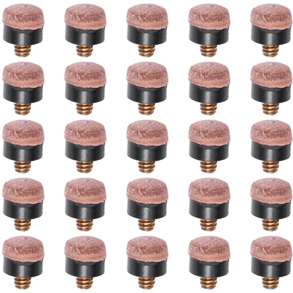WHAMVOX 25 Pcs Billiards Snooker Cue Tip Maintenance Replacements