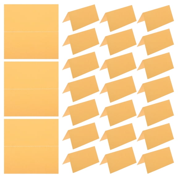 WHAMVOX  25 Pcs Menu Cards for Wedding Reception Table Office