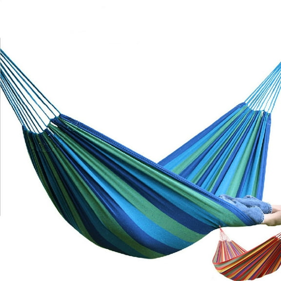 WHAMVOX  280 X80cm Outdoor Hammock Stripe Pattern Individual Travel