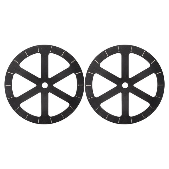 WHAMVOX 2PCS Floor Mirror Turntable Rotating Display Plate Mirror Turntable Base Floor Mirror Parts Rotating Display Base Turntable Swivel Base Round Platform