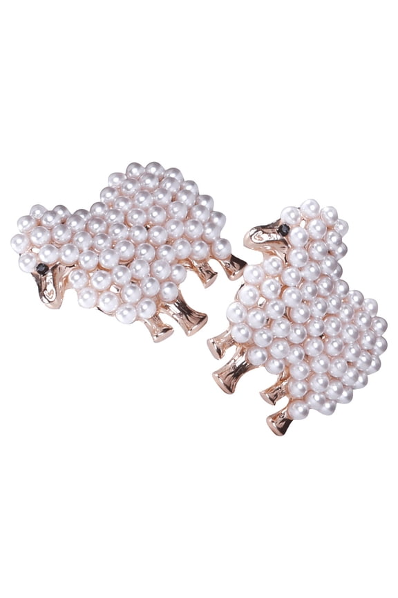 2PCS Sheep Brooch Cute Pin Animal Brooch Pin Women Stylish Brooch Pins Fashion Brooch Clothes Dress Accessories Animal Brooches and Pins