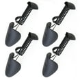 thumbnail image 1 of WHAMVOX 2Pairs Shoe Tree Stretcher for Men Adjustable Plastic Metal Black, 1 of 8