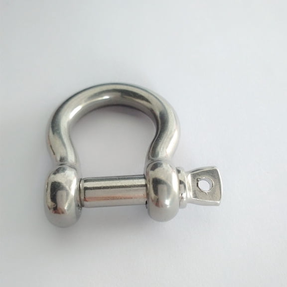 WHAMVOX 2Pcs Bow Shackle 304 Stainless Steel Anti-Rust for Marine and Industrial Applications