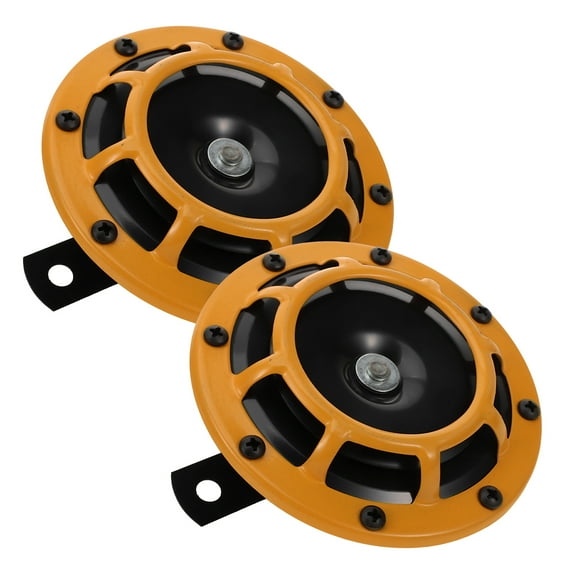 PENIKOKO Musical Car Horn Set, Aluminium Alloy Vehicle Horns for Road Safety, 2 Pieces and Loud