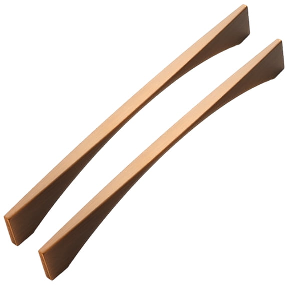 WHAMVOX 2Pcs Coffee Zinc Alloy Cabinet Handles for Furniture