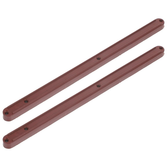 WHAMVOX 2Pcs Drawer Slides Furniture Guide Slides Plastic Drawer Runners Draw Rail Replacements