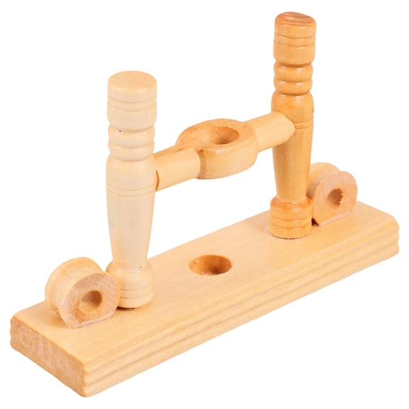 WHAMVOX 2Pcs Handheld Fan Storage Wooden for Decorative Display in Home Interior