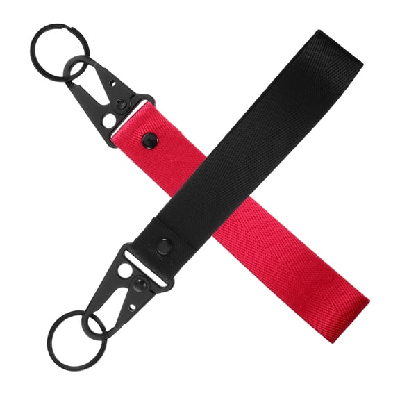 WHAMVOX 2Pcs Keychain for Belt Clips with Durable Fabric and Anti-Lost 8.25x1.18x0.24in