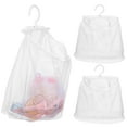 thumbnail image 1 of WHAMVOX 2Pcs Mesh Small Hanging Laundry Bag Breathable for Indoor Use Outdoor Use Home School, 1 of 8