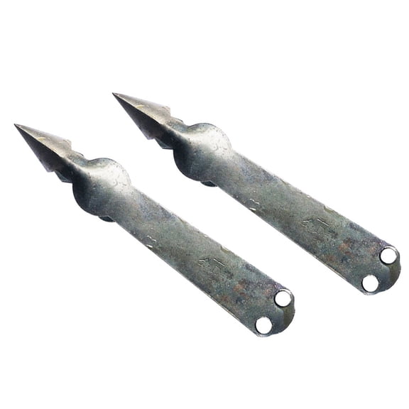 ROMANSENTIAL 2Pcs Carbon Steel Pineapple Eye Peeler Sturdy Kitchen Tool for Pineapple Eye Removal