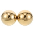 thumbnail image 1 of WHAMVOX 2Pcs Outdoor Gazing Ball Hollow Ball Stainless Steel For Garden Decoration Round Shiny Sphere, 1 of 8