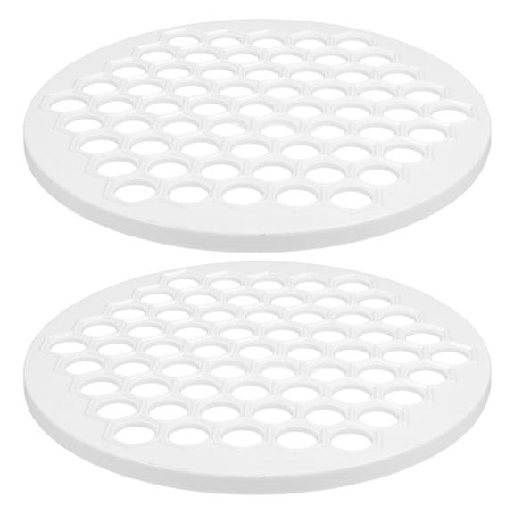 WHAMVOX 2Pcs Plastic Dumpling Maker Mold Ravioli Cutter Tool Russian Ravioli Maker Mould for Homemade Dumplings and Pierogi Kitchen Tool