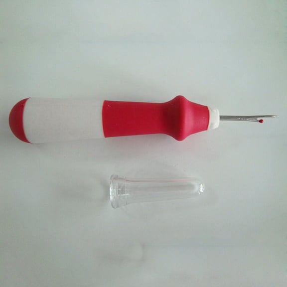 WHAMVOX 2Pcs Seam Ripper for DIY Projects and Home Sewing with Red Forked Tip