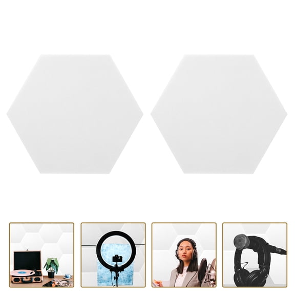 WHAMVOX 2Pcs Soundproof Panels for Homeowners Rectangular 11.79X10.22in