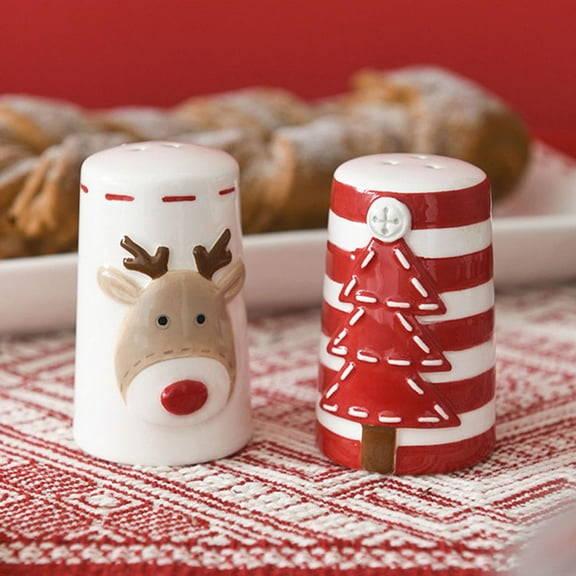 KAJNBN Pepper Container 2Pcs 3.1X1.9X1.9In