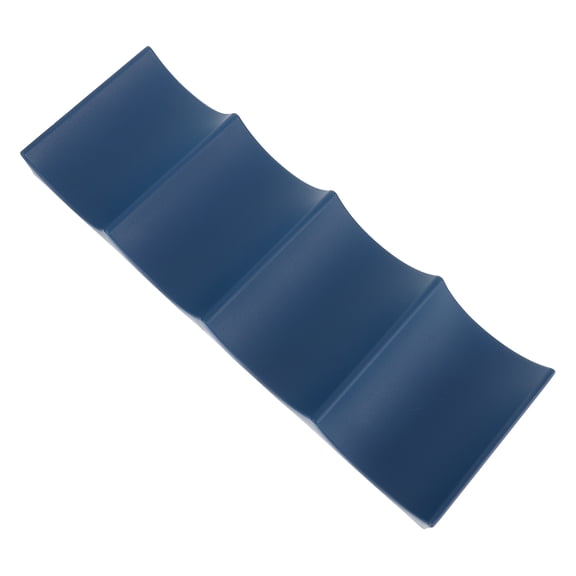 YSNOOWE 2-Pack Navy Plastic Wine Bottle Holder and Beverage Container Storage Organizer Stand