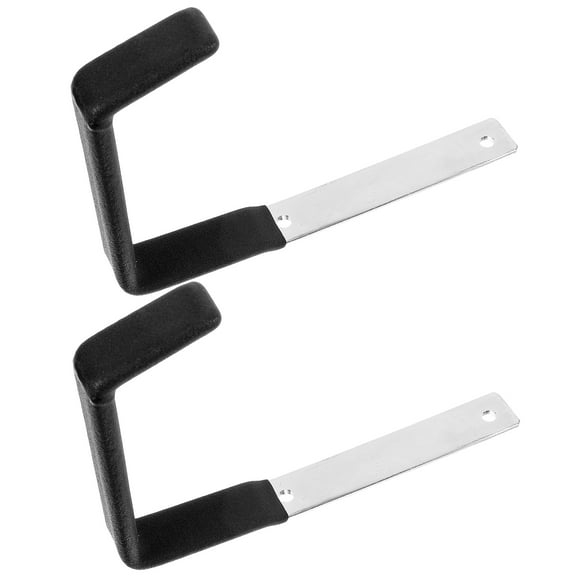 WHAMVOX 2Pcs Wall Mount Garage Hooks Resistant for Homeowners 7.5X5.1X1In