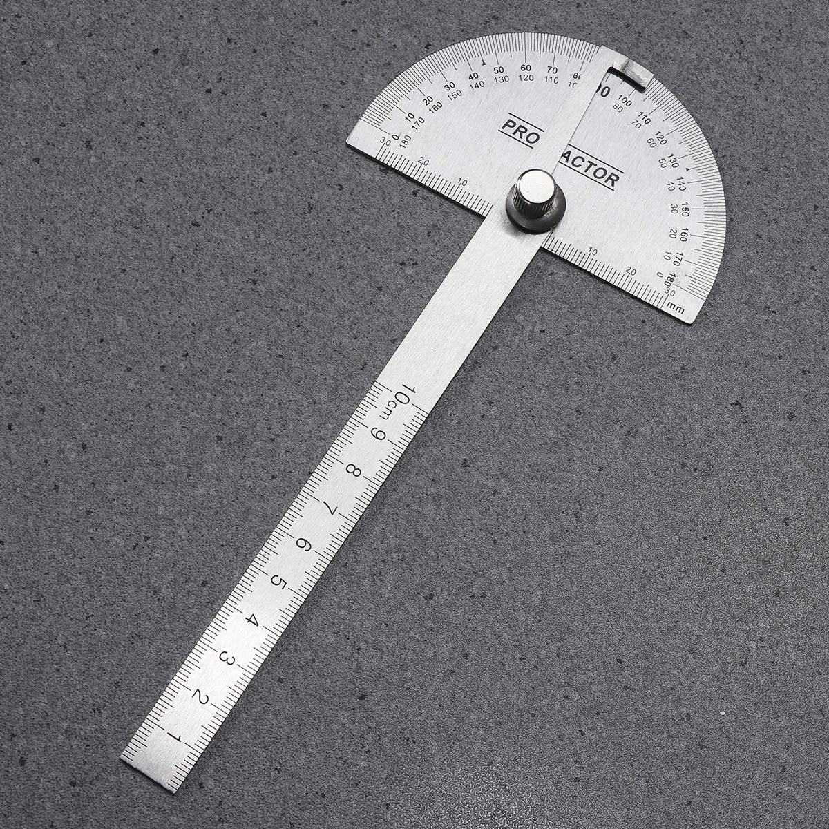 Rapporteur D'angle (Goniomètre) 180° – 100 Mm (4”) – Neuf – Marque Uxcell