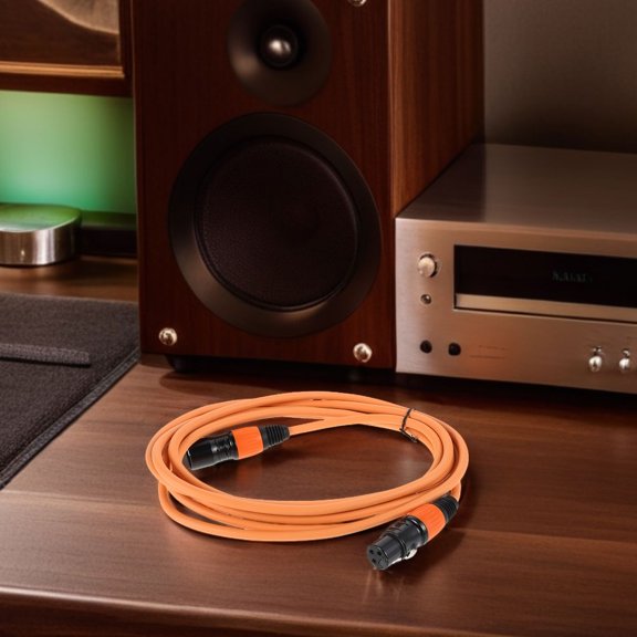 WHAMVOX 2pcs Balanced XLR Cable XLR Male to Female Suitable For Microphones Sound Transmission Suitable For Recording Live Performances And Home Audio Systems