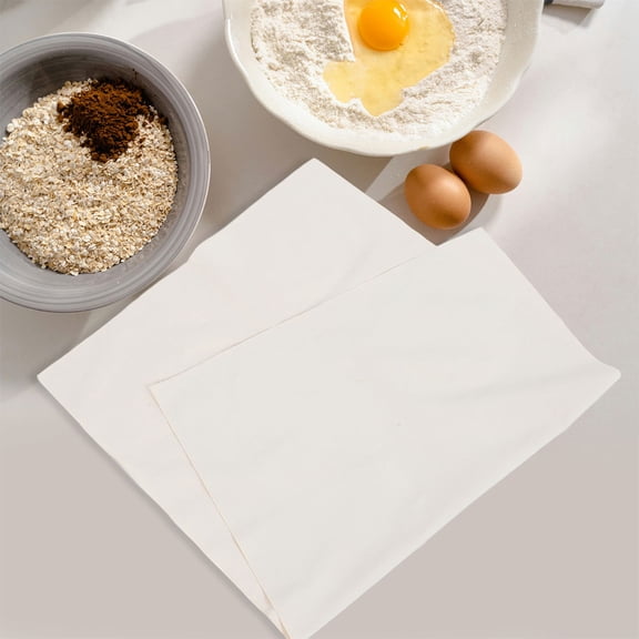 WHAMVOX 2pcs Bread Proofing Cover Cloth For Sourdough Bread Fabric Bowl Covers For Dough Rising Pastry Baking Cloth