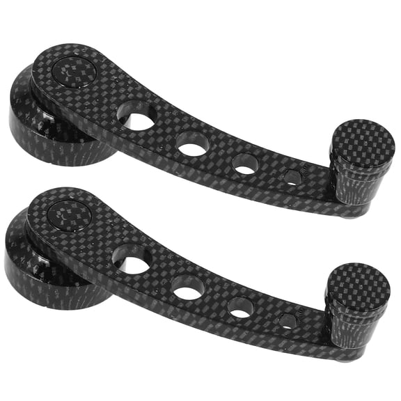 KHBUAB Aluminum Alloy Car Window Handle 2Pcs 4.72X1.38X0.98 In