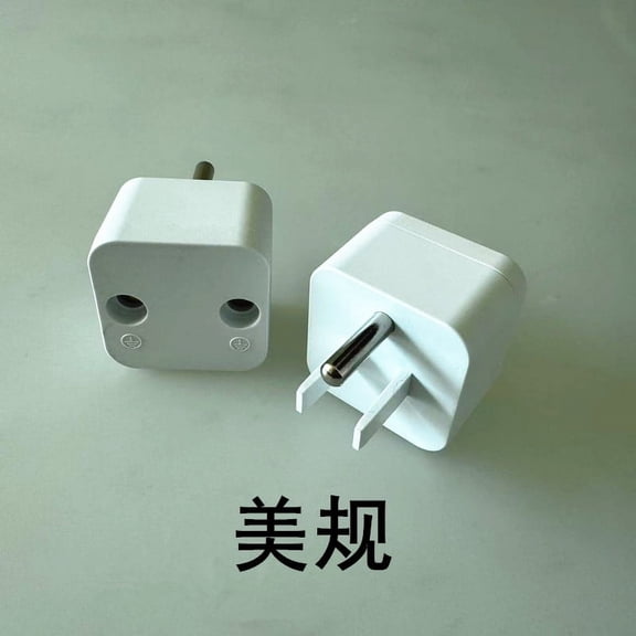 WHAMVOX 2pcs Convenient Grounding Plug Converter Adapter For Safe Electrical Connection Easy-To-Use Grounding Extension For Home Appliances