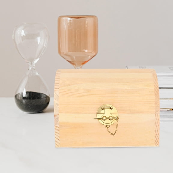 WHAMVOX 2pcs Wooden Case Buckle Latch Zinc Alloy Buckle Lock Packing Latch