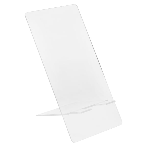 WHAMVOX 2pcs Desktop Acrylic Memo Board Message Board Multi-functional Memo Board for Home