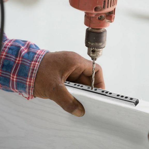 WHAMVOX 2pcs Full Extension Drawer Slides Side Mount Ball Bearing Rails Steel Cabinet Dresser Wardrobe Glides Kitchen Trash Can Slider Runners