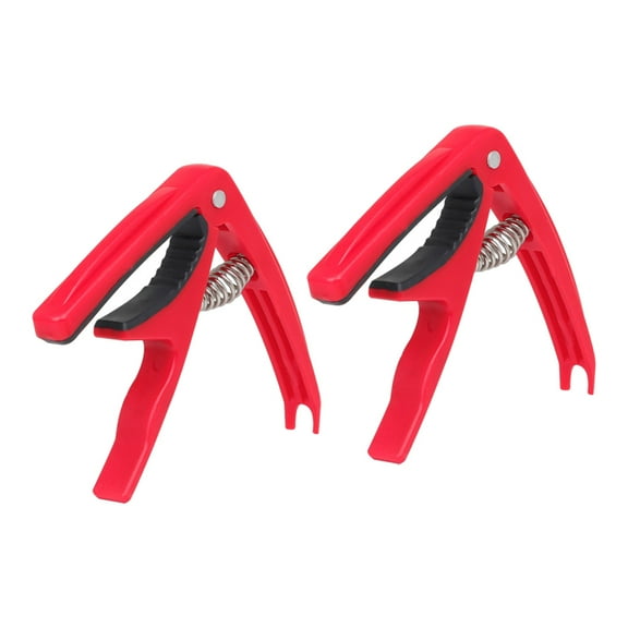 WHAMVOX 2pcs Guitar Capos Tension Adjustable Capo String Instrument Capo Replacement Guitar Accessory