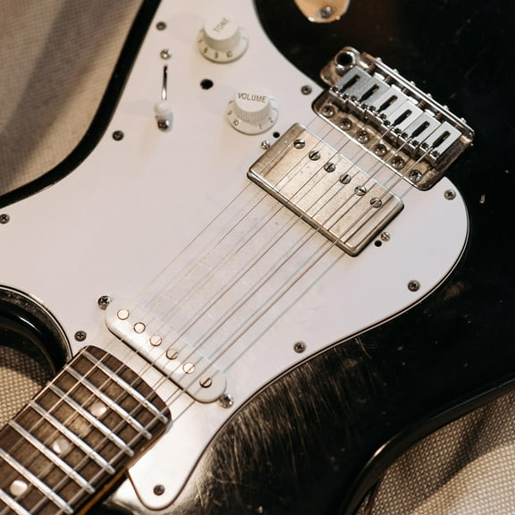 WHAMVOX 2pcs Guitar Pickup Covers for Electric Guitar (Silver)