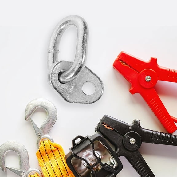 WHAMVOX 2pcs Heavy-Duty Engine Lift Bracket with 5500LB Capacity Stainless Steel Engine Lifting Hook for Automotive Replacement and Engine Support Silver