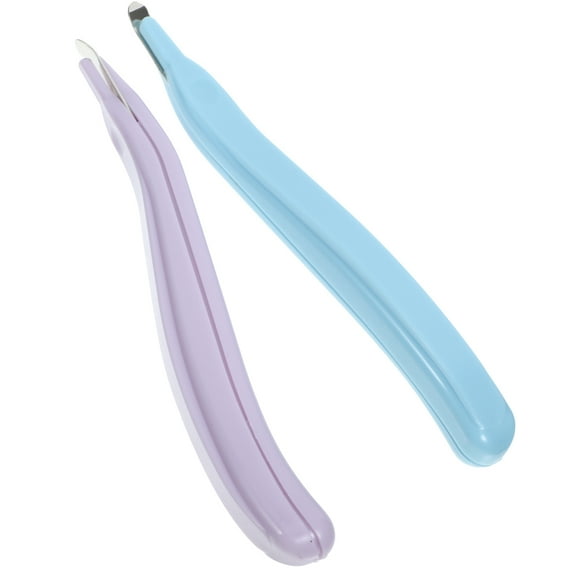 WHAMVOX 2pcs Heavy Duty Staple Remover Tack Puller Tools Rubberized Metal Staple Pullers for Home