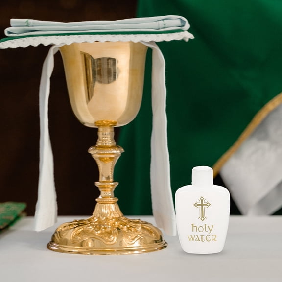 WHAMVOX 2pcs Holy Water Bottles Mini Wish Bottles 60ml Plastic Perfume Bottles Tiny Spell Jars Essential Oil Sample Vial Aroma Jar Aromatherapy Container For Diy Crafts