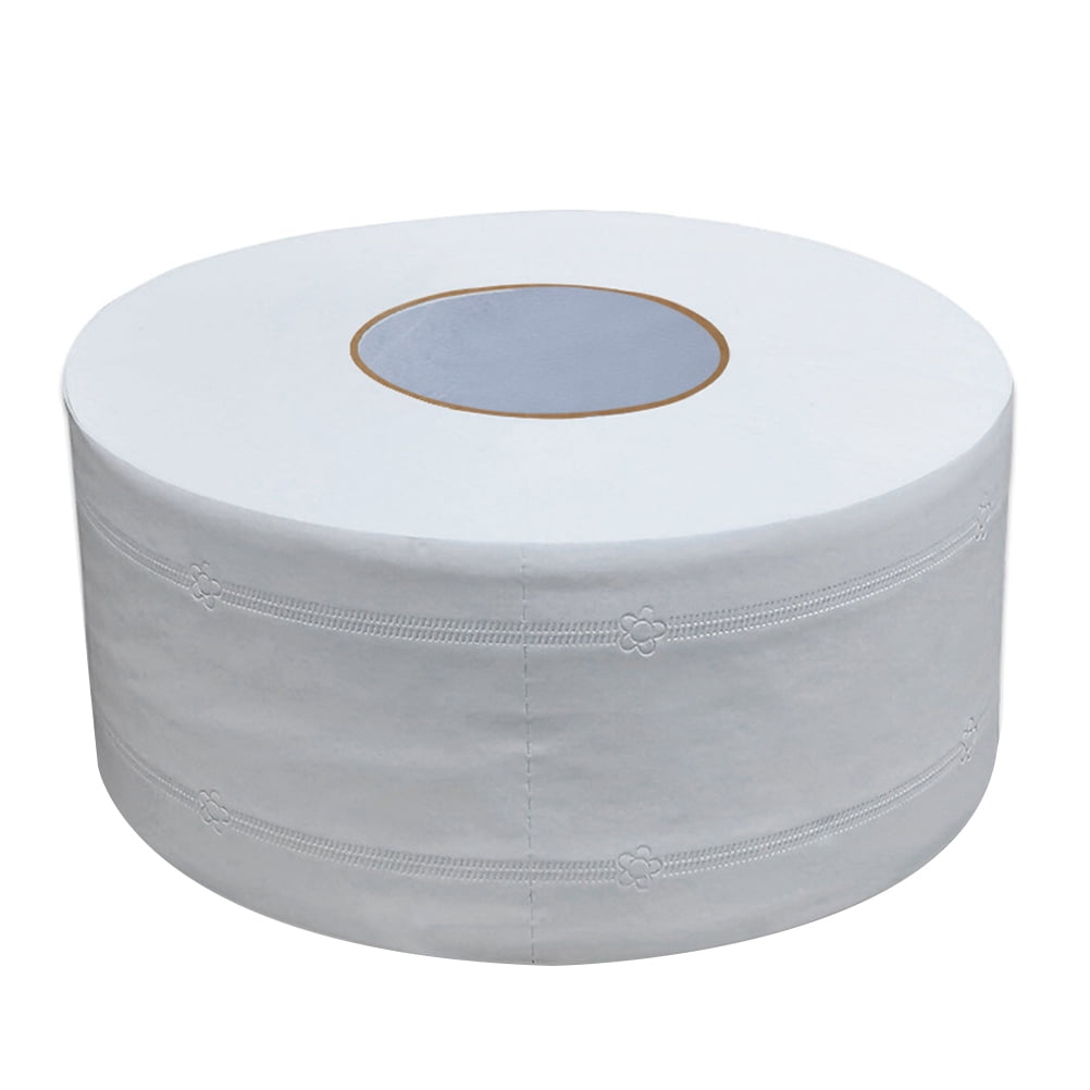 WHAMVOX 2pcs Large Roll Paper Toilet Paper Household Toilet Paper for Home Office Workshop