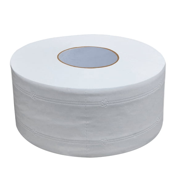 WHAMVOX 2pcs Large Roll Paper Toilet Paper Household Toilet Paper for Home Office Workshop