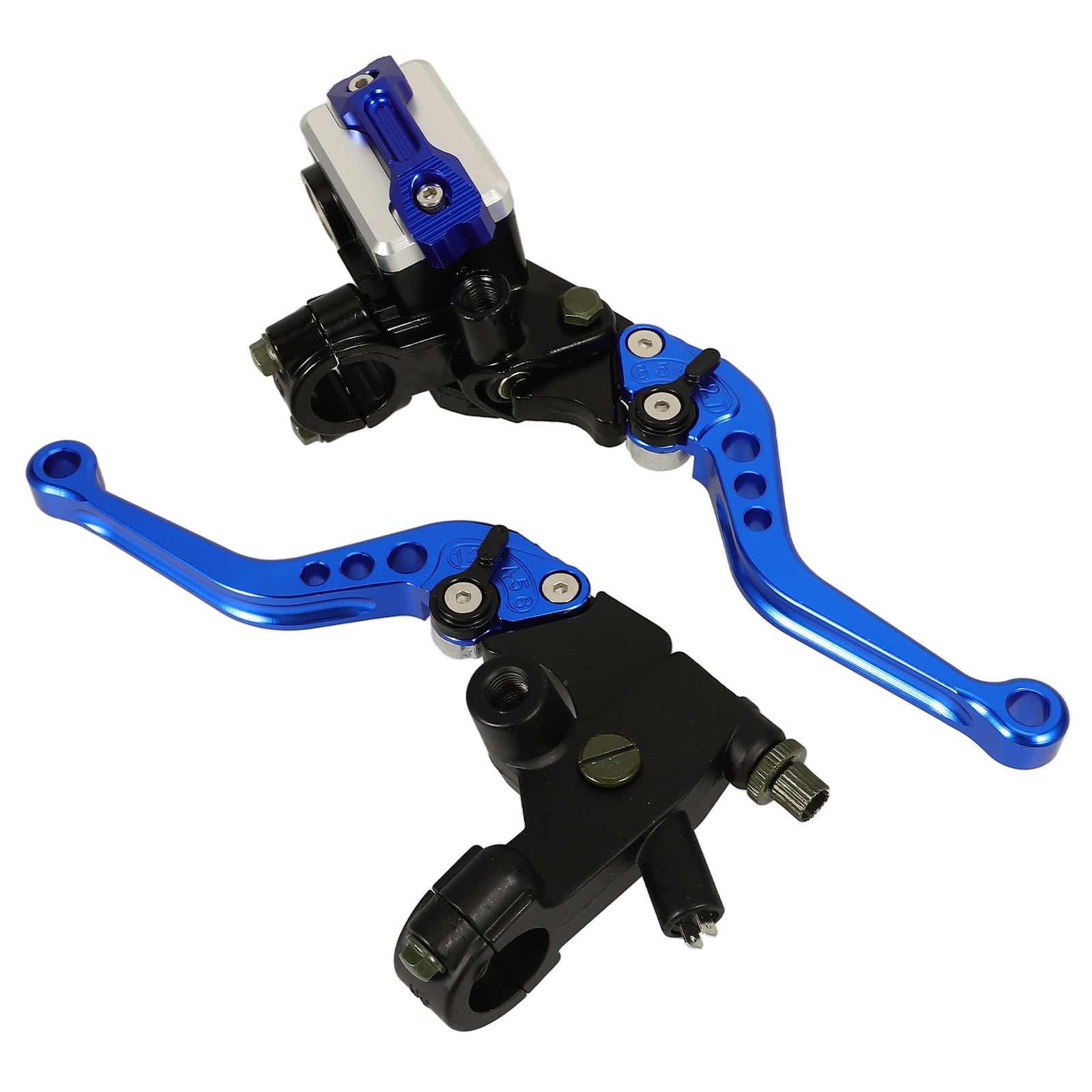WHAMVOX 2pcs Motorcycle Brake Lever Dirt Bike Brake Lever Replacement Handlebar Brake Lever