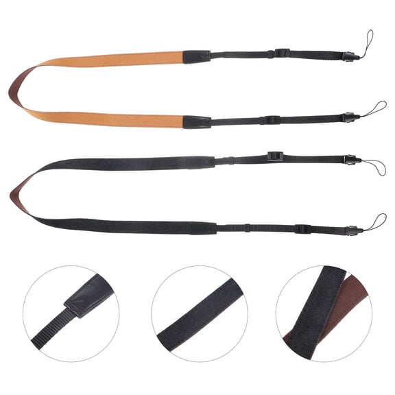 WHAMVOX 2pcs Neck Straps Camera Straps DSLR Camera Shoulder Straps Neck Shoulder Straps