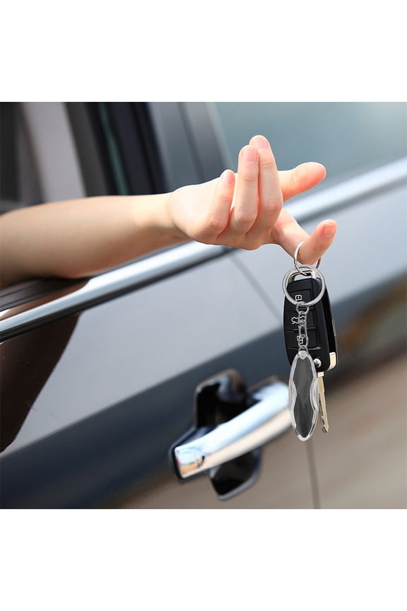 2pcs Portable Anti Static Keychain Static Electricity Remover Mini Static Discharger Keychain Car Static Removal Tool