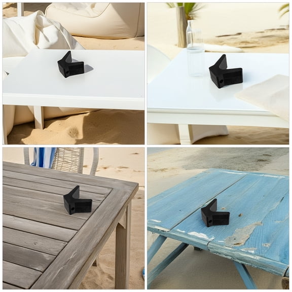 WHAMVOX 2-Pack Rubber Bow Stop Blocks for Boat Trailer, Kayak, Yacht Marine Accessories, Replacement Protectors