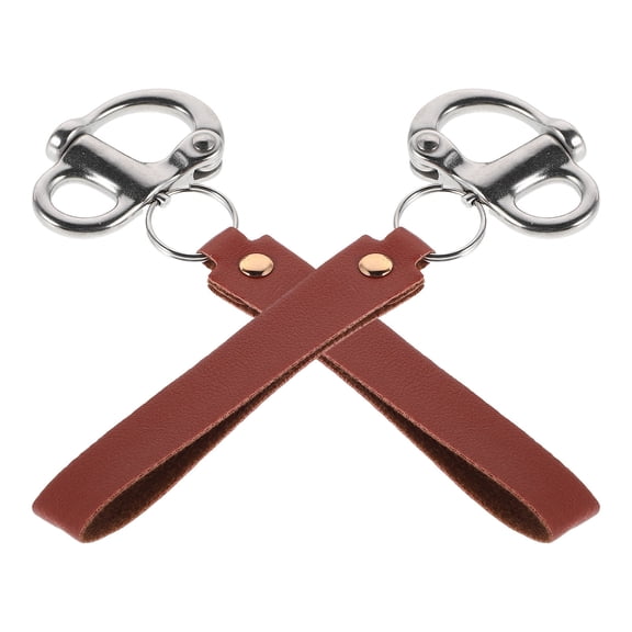 WHAMVOX 2pcs Quick Release Shackle Stainless Steel Snap Hook Firefighter Quick Release Tool Firefighter Gear Accessories For Safety