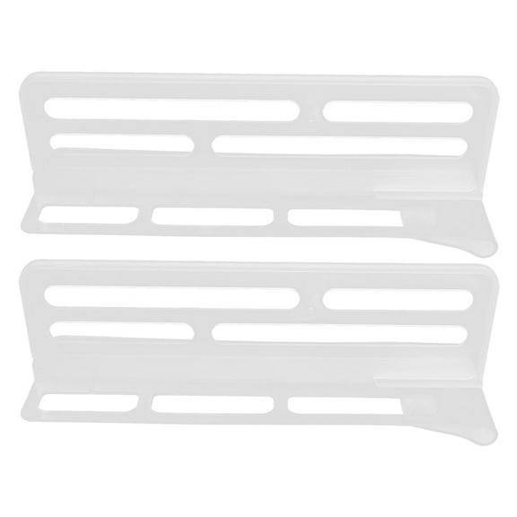WHAMVOX 2Pcs Fridge Partition Plate for Household Users