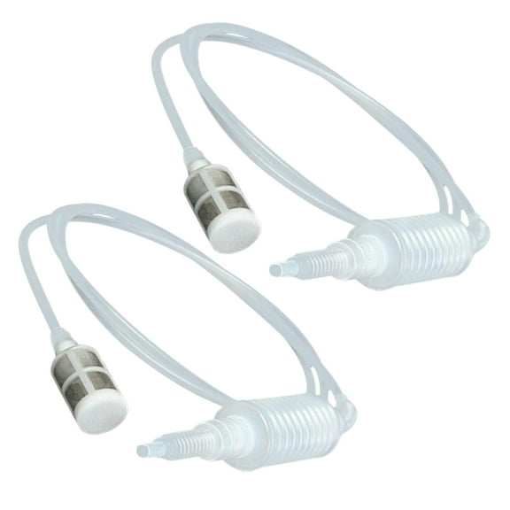WHAMVOX 2-Pack Reusable Wine Transfer Kit with Professional Siphon Tubing for Home Brewing, Wine Filtering and Beverage Transfer