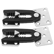 WHAMVOX 2pcs Sectional Sofa Connectors Practical Sectional Sofa Joint Snap Connectors